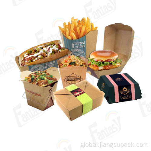 Fast Food Box Fast Food Hot Dog Packaging Box Manufactory